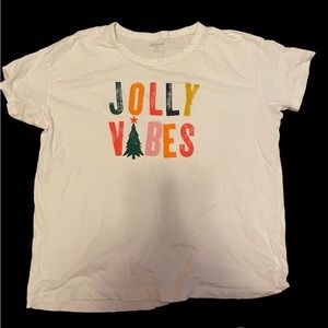 (NWOT) jolly vibes t-shirt